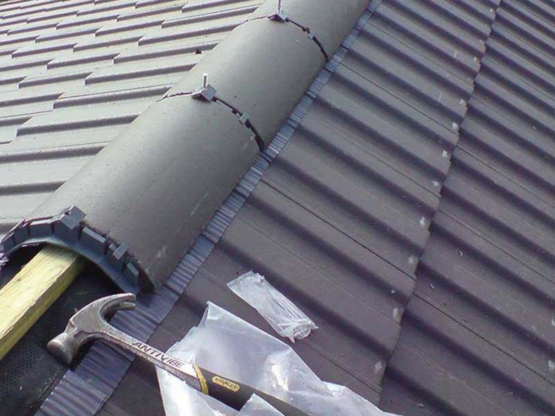 Ridge Tile Repairs & Re-pointing